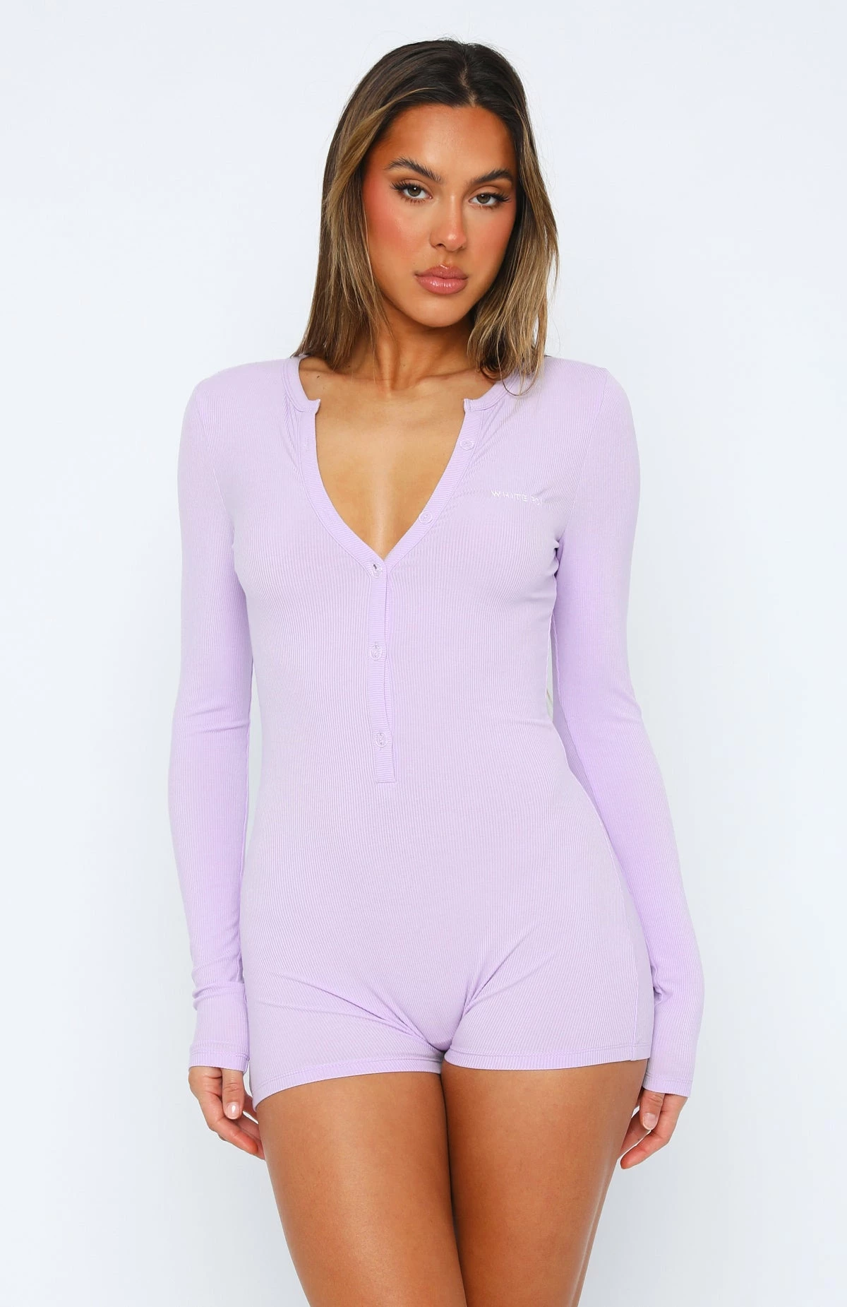 Dream With You Pyjama Onesie Lilac 2 Dream With You Pyjama Onesie Lilac - Image 2