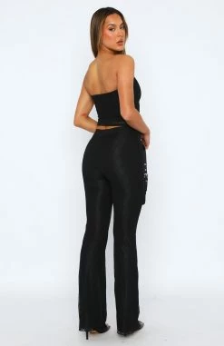 Don't Mention It Pants Black 7 Don't Mention It Pants Black -Outlet The Lounge Vibe Store 14.07.23 1542