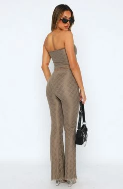 Don't Mention It Pants Chestnut 8 Don't Mention It Pants Chestnut -Outlet The Lounge Vibe Store 14.07.23 1574