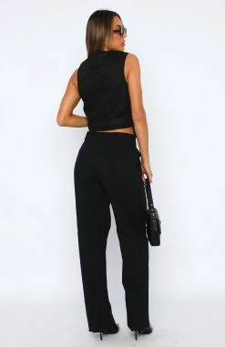 Lean On Me Pants Black 7 Lean On Me Pants Black -Outlet The Lounge Vibe Store 14.07.23 1627