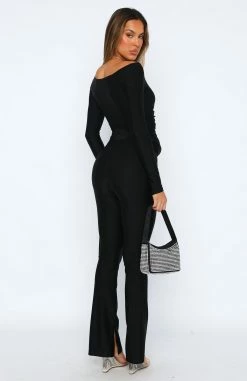 Searching For You Jumpsuit Black -Outlet The Lounge Vibe Store 14.07.23 2548