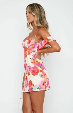 Legendary Lovers Mini Dress Fuchsia Bloom -Outlet The Lounge Vibe Store 14.4.2315461