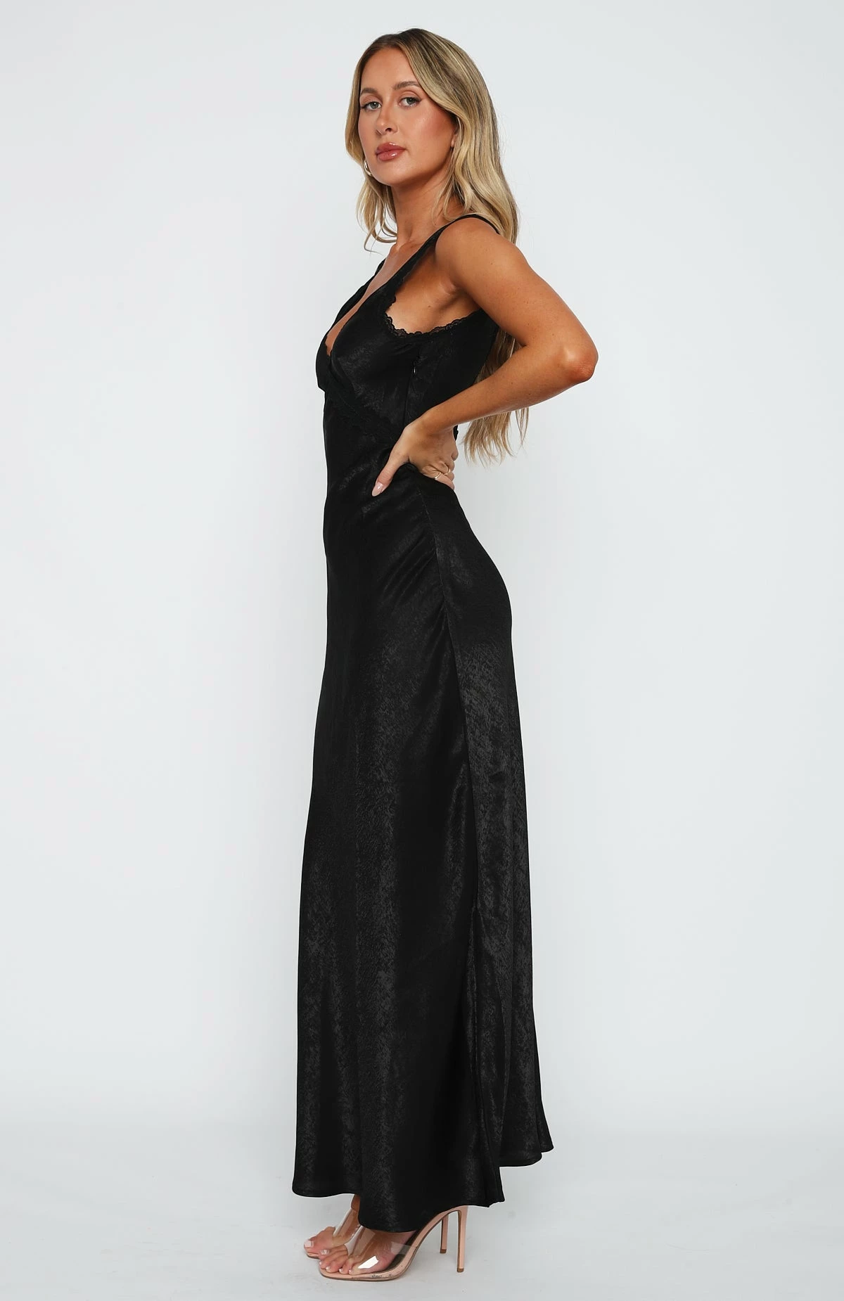 Event Ready Maxi Dress Black 4 Event Ready Maxi Dress Black - Image 4