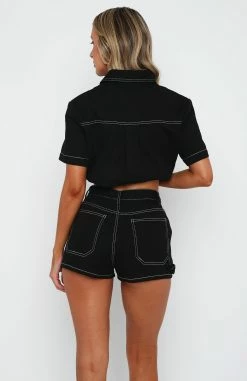 Be With You Denim Shorts Black 12 Be With You Denim Shorts Black -Outlet The Lounge Vibe Store 14.4.2316452