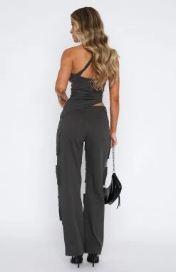 Run Right Back Pants Charcoal -Outlet The Lounge Vibe Store 15.06.2332794