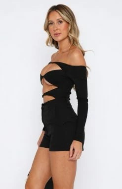 Pure Bliss Shorts Black -Outlet The Lounge Vibe Store 15.06.2333171