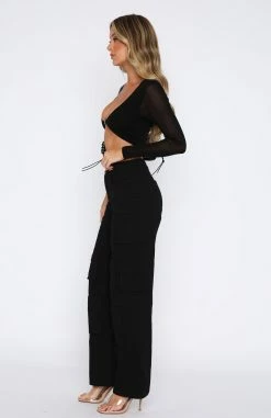 Run Right Back Pants Black -Outlet The Lounge Vibe Store 15.06.2333353