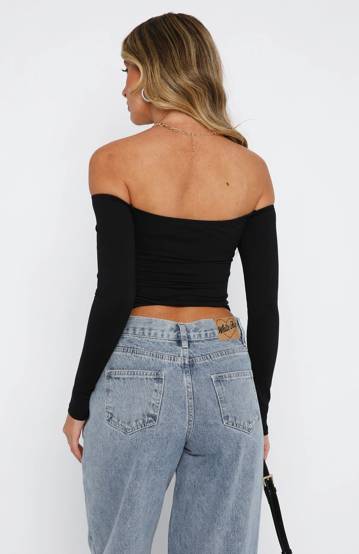 Connect With Me Long Sleeve Top Black 4 Connect With Me Long Sleeve Top Black - Image 4