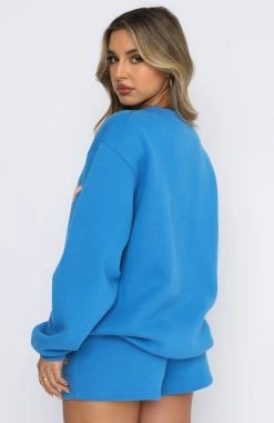 Offstage Sweater Azure -Outlet The Lounge Vibe Store 15.10.21 394