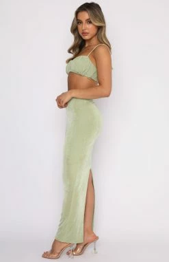 Girl Crush Maxi Set Sage -Outlet The Lounge Vibe Store 15.10.21 912