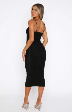 Beautiful Day Mesh Midi Dress Black 7 Beautiful Day Mesh Midi Dress Black -Outlet The Lounge Vibe Store 15.12.2218097