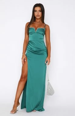 One In A Million Maxi Dress Emerald -Outlet The Lounge Vibe Store 16.03.2320613