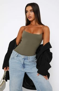 She's Going Out Bodysuit Khaki -Outlet The Lounge Vibe Store 16.03.2321020
