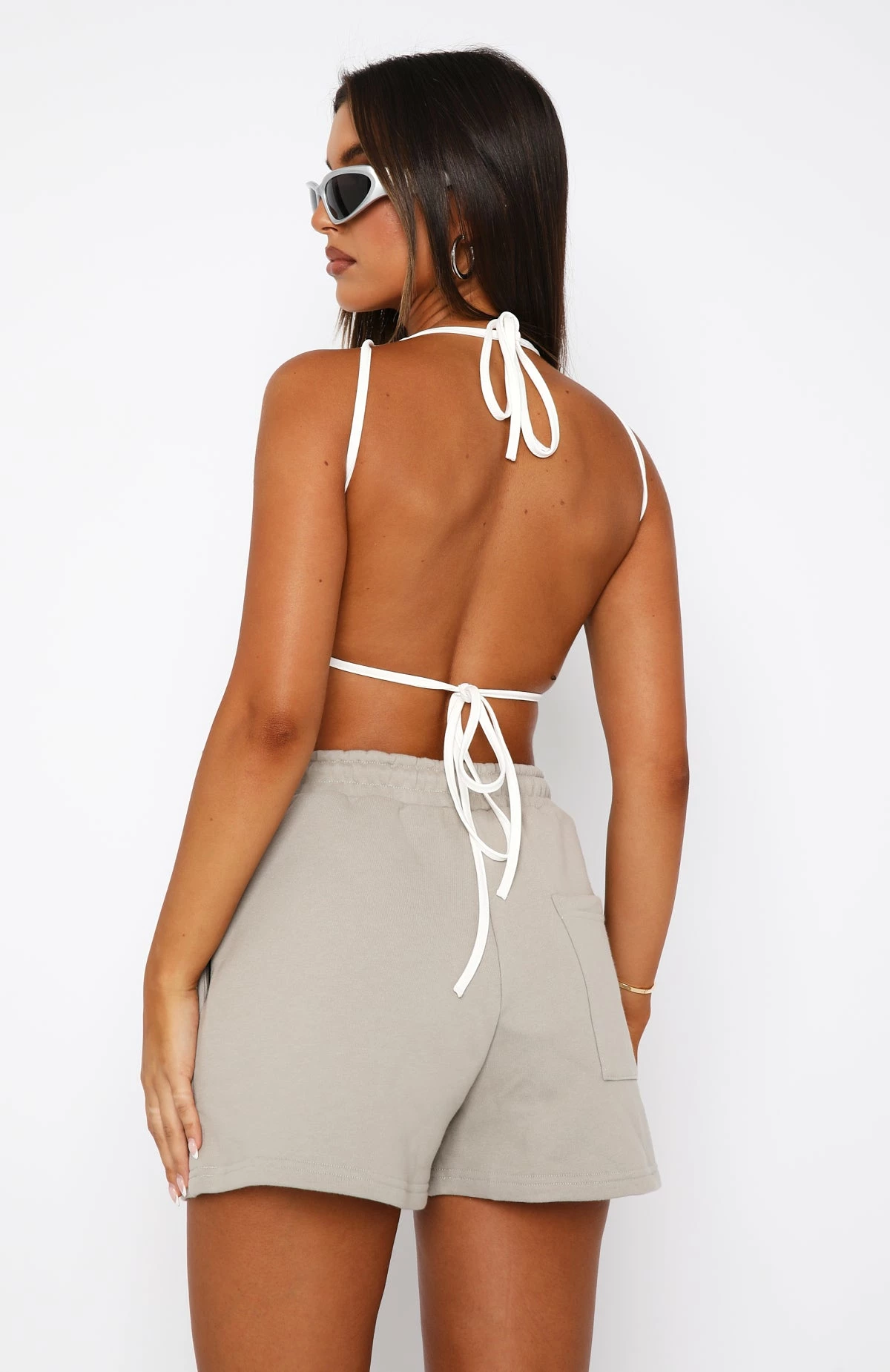 Living Life Right Crop White 4 Living Life Right Crop White - Image 4