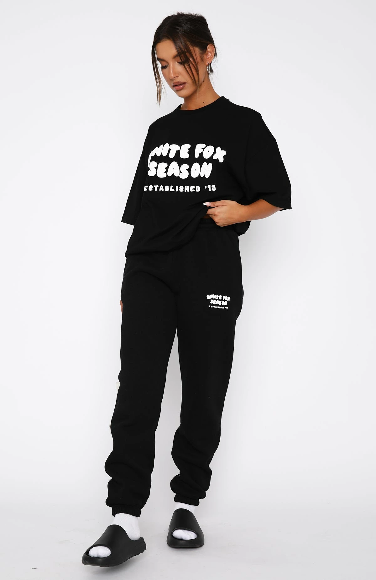 The Main Season Sweatpants Black 2 The Main Season Sweatpants Black - Image 2