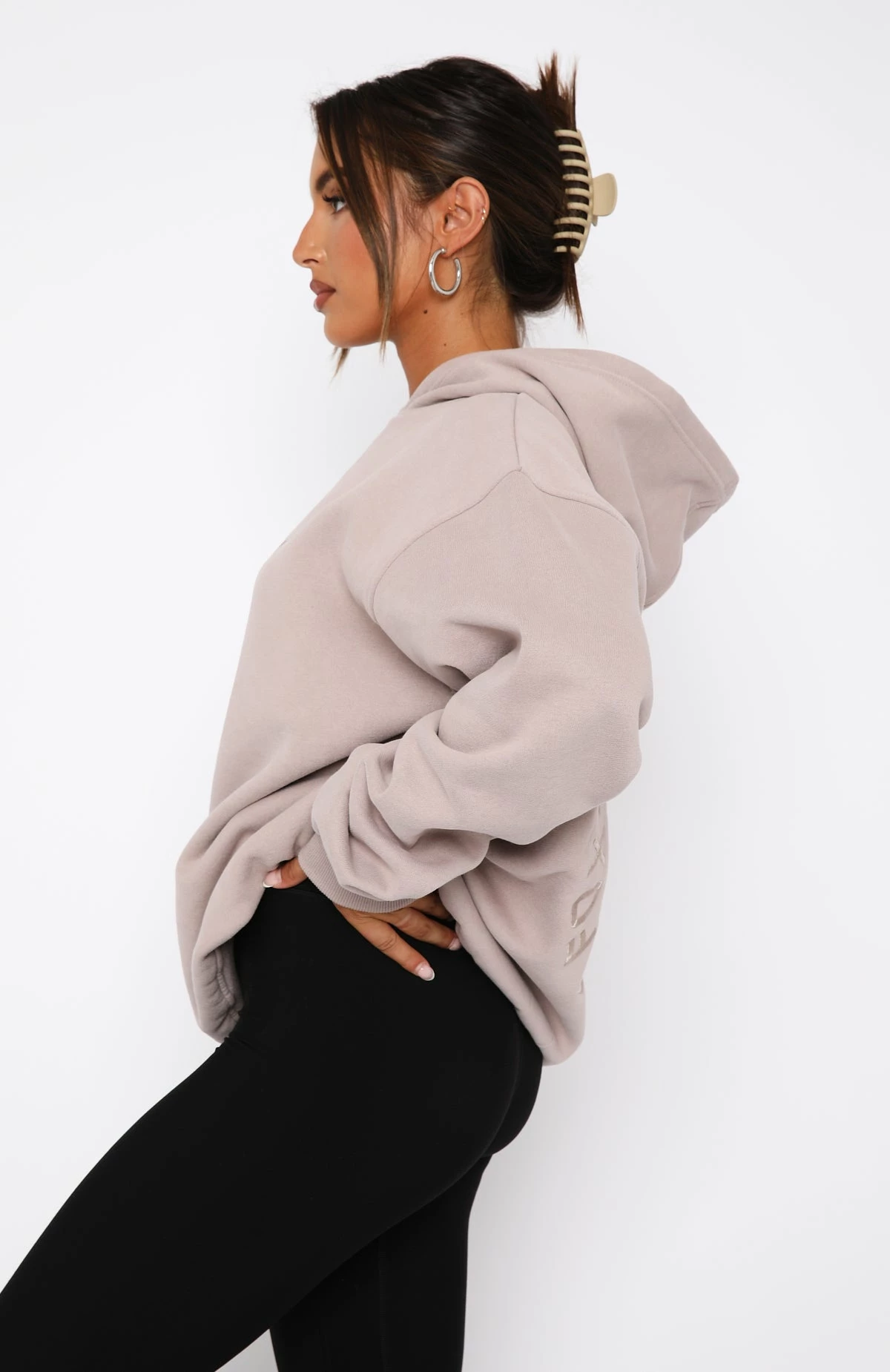 Stay Lifted Oversized Hoodie Cinnamon 3 Stay Lifted Oversized Hoodie Cinnamon - Image 3