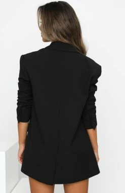 Chain Reaction Oversized Blazer Black -Outlet The Lounge Vibe Store 17.06.20 865