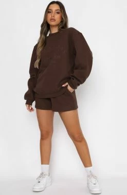 Best Of Both Oversized Sweater Chocolate 12 Best Of Both Oversized Sweater Chocolate -Outlet The Lounge Vibe Store 17.09.20 1043