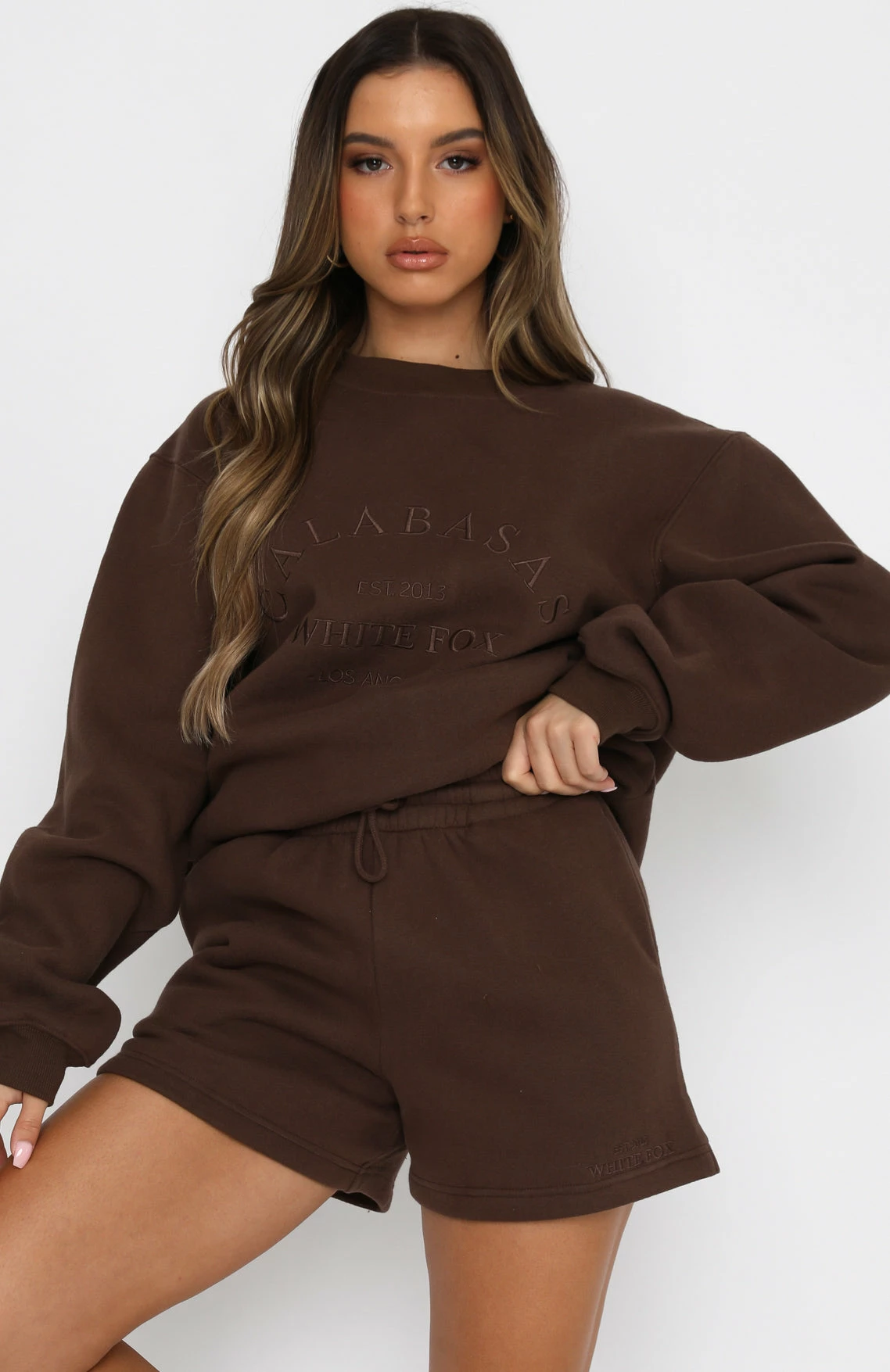 Best Of Both Oversized Sweater Chocolate 2 Best Of Both Oversized Sweater Chocolate - Image 2