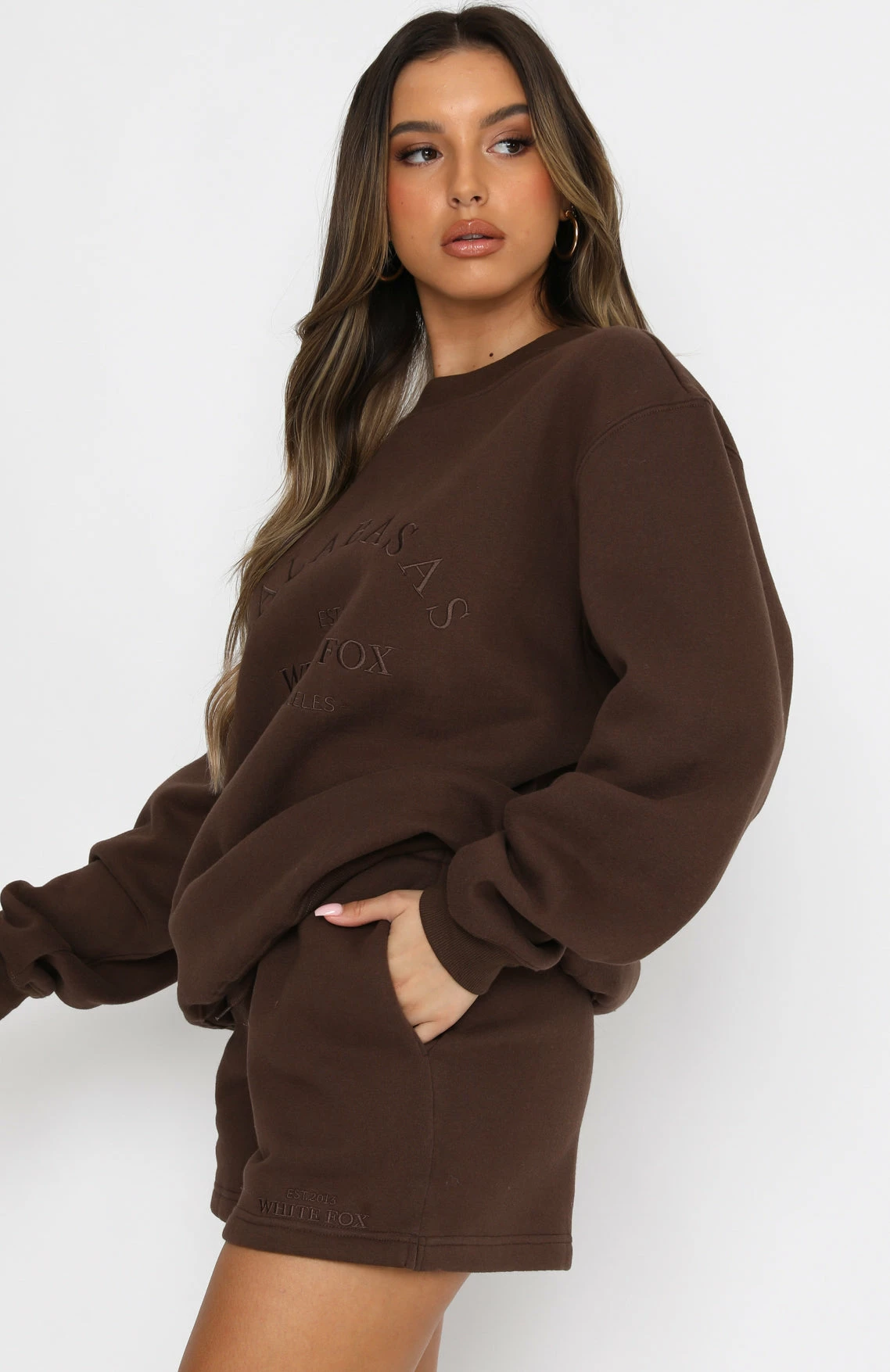 Best Of Both Oversized Sweater Chocolate 3 Best Of Both Oversized Sweater Chocolate - Image 3