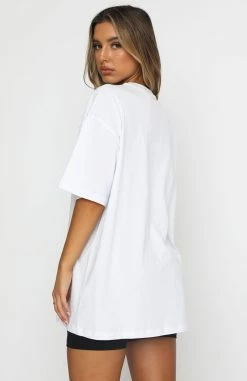 No Afterthought Tee White -Outlet The Lounge Vibe Store 18.01.21 1787