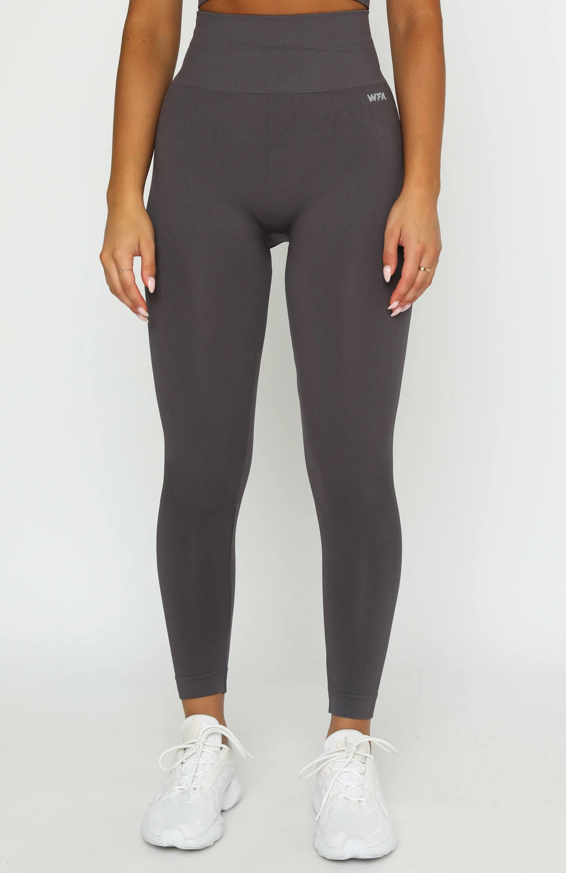 Seamless High Waisted Leggings Shadow 2 Seamless High Waisted Leggings Shadow - Image 2