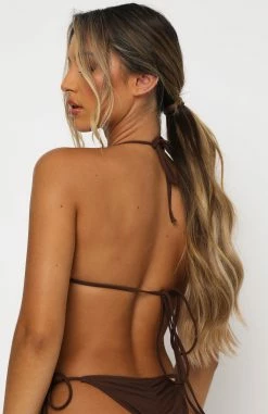 Golden Hour Bikini Top Chocolate 21 Golden Hour Bikini Top Chocolate -Outlet The Lounge Vibe Store 18.03.21 1187