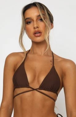 Golden Hour Bikini Top Chocolate 24 Golden Hour Bikini Top Chocolate -Outlet The Lounge Vibe Store 18.03.21 1200