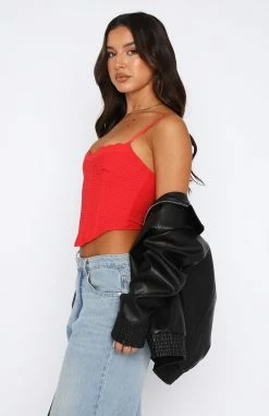 Same Time Bustier Red -Outlet The Lounge Vibe Store 18.05.2328505
