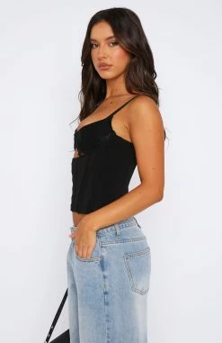 Whatever You Like Bustier Black -Outlet The Lounge Vibe Store 18.08.2349286