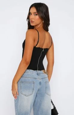 Whatever You Like Bustier Black -Outlet The Lounge Vibe Store 18.08.2349291