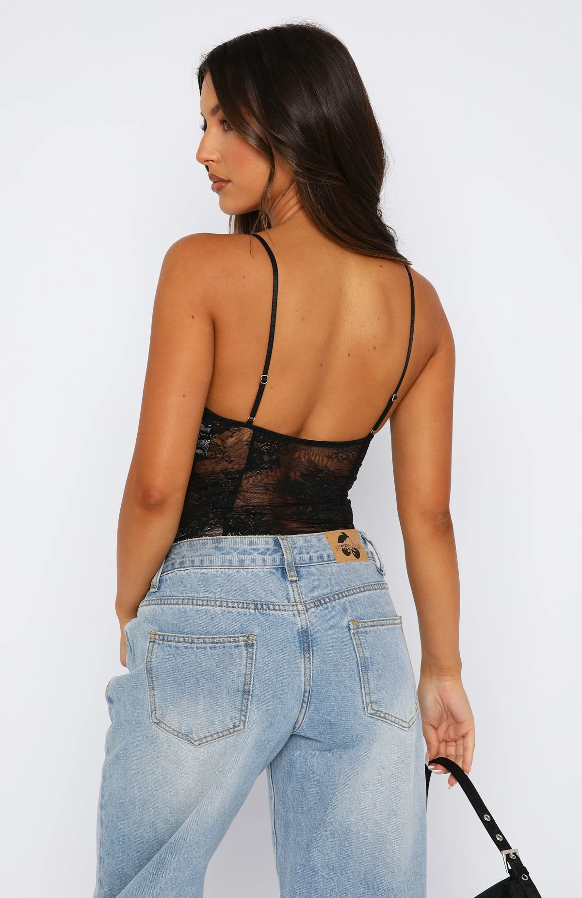 Somebody Told Me Bodysuit Black 4 Somebody Told Me Bodysuit Black - Image 4