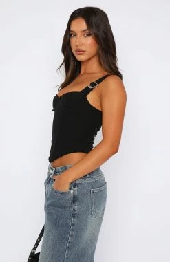 Easy On Me Bustier Black 6 Easy On Me Bustier Black -Outlet The Lounge Vibe Store 18.08.2349471