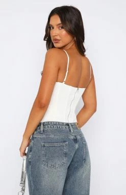 Whatever You Like Bustier White -Outlet The Lounge Vibe Store 18.08.2349519