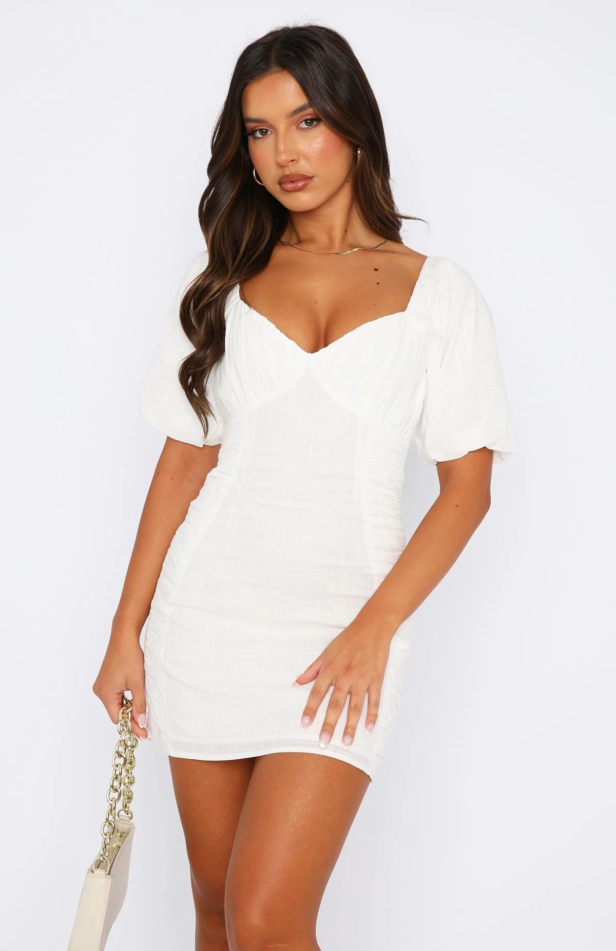 How Sweet Of You Mini Dress White 2 How Sweet Of You Mini Dress White - Image 2