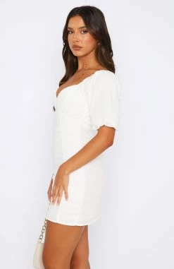 How Sweet Of You Mini Dress White 7 How Sweet Of You Mini Dress White -Outlet The Lounge Vibe Store 18.08.2349588
