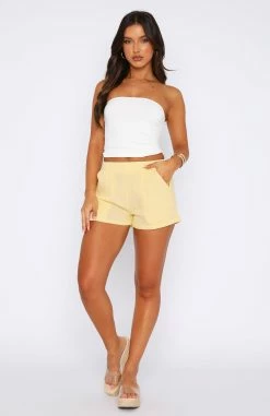 Put The Pressure On Shorts Butter -Outlet The Lounge Vibe Store 18.08.2349629