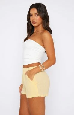 Put The Pressure On Shorts Butter -Outlet The Lounge Vibe Store 18.08.2349643