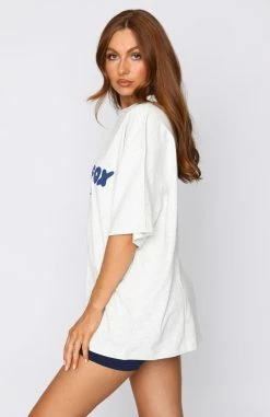 Offstage Oversized Tee Mineral Grey -Outlet The Lounge Vibe Store 19.01.22 2096