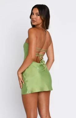 Crazy For You Mini Dress Apple -Outlet The Lounge Vibe Store 19.01.230059