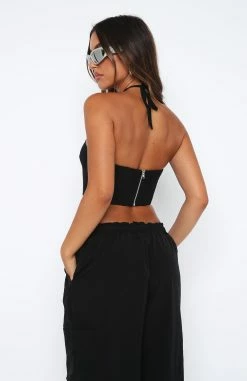 Fantasy World Bustier Black -Outlet The Lounge Vibe Store 2.2.23 6626
