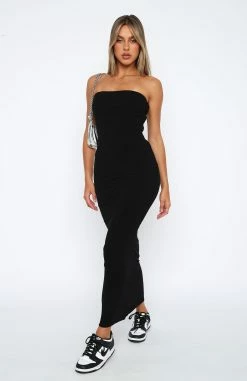 Love You For Life Maxi Dress Black -Outlet The Lounge Vibe Store 2.3.2310584