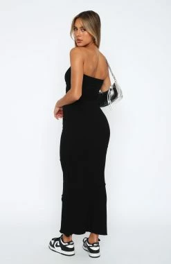 Love You For Life Maxi Dress Black -Outlet The Lounge Vibe Store 2.3.2310597
