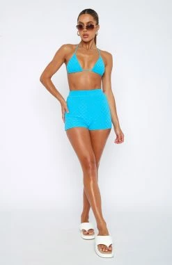 Hot Like Fire Booty Shorts Blue Terry 9 Hot Like Fire Booty Shorts Blue Terry -Outlet The Lounge Vibe Store 2.3.2311187