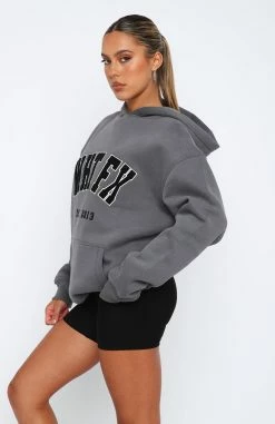 Give It Away Oversized Hoodie Charcoal -Outlet The Lounge Vibe Store 2.3.2311712