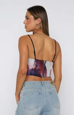 If You Must Bustier Berry Splash 7 If You Must Bustier Berry Splash -Outlet The Lounge Vibe Store 20.07.23 241039