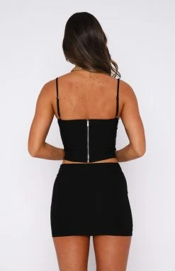 Seems Like Love Bustier Black -Outlet The Lounge Vibe Store 20.09.222911