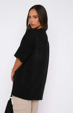 Season 13 Oversized Tee Black Acid Wash 8 Season 13 Oversized Tee Black Acid Wash -Outlet The Lounge Vibe Store 20.09.223653