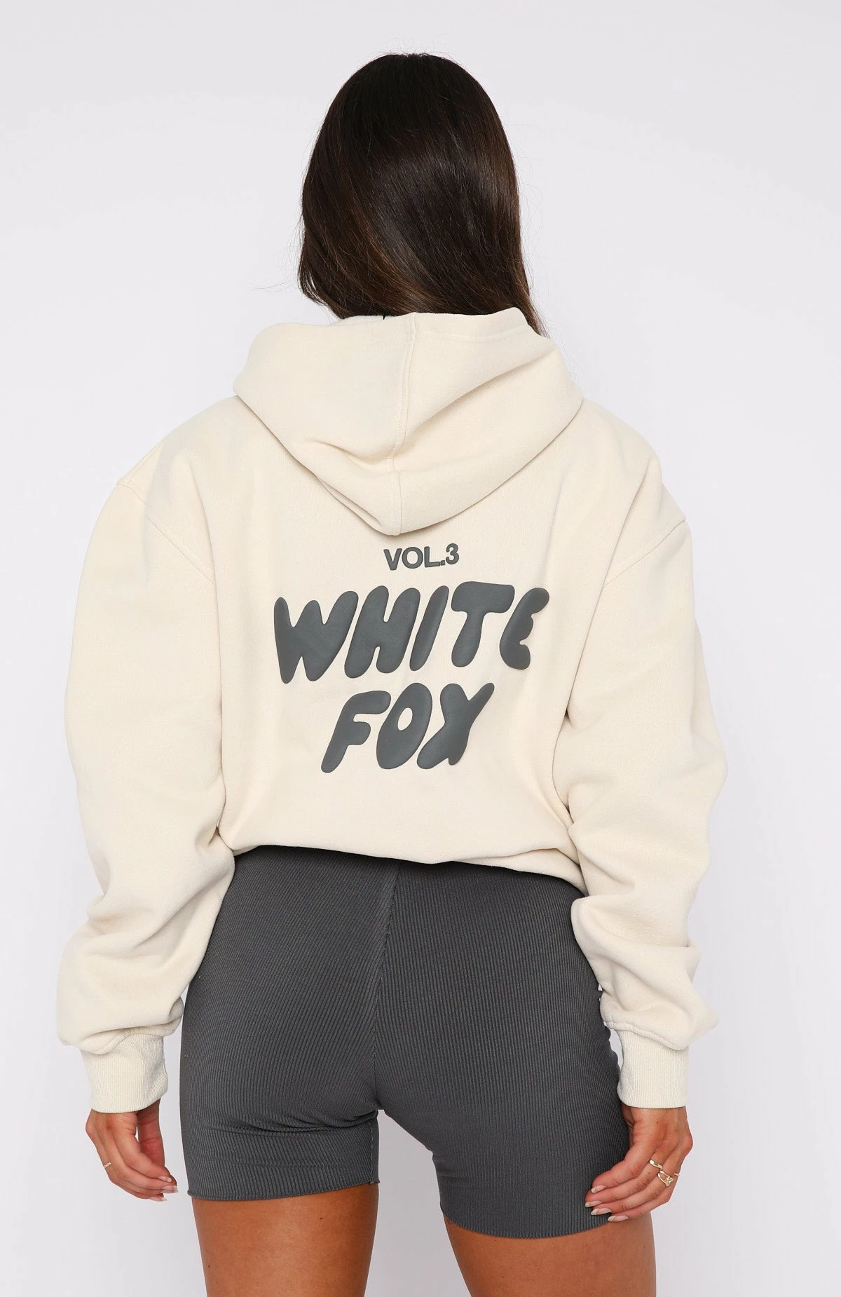 Offstage Ribbed Bike Shorts Charcoal 5 Offstage Ribbed Bike Shorts Charcoal - Image 5