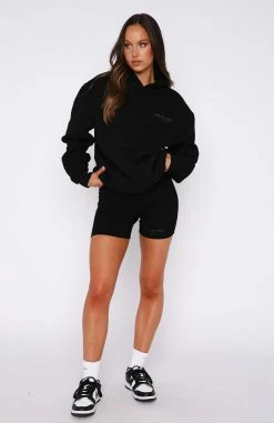Offstage Ribbed Bike Shorts Onyx -Outlet The Lounge Vibe Store 20.09.224010